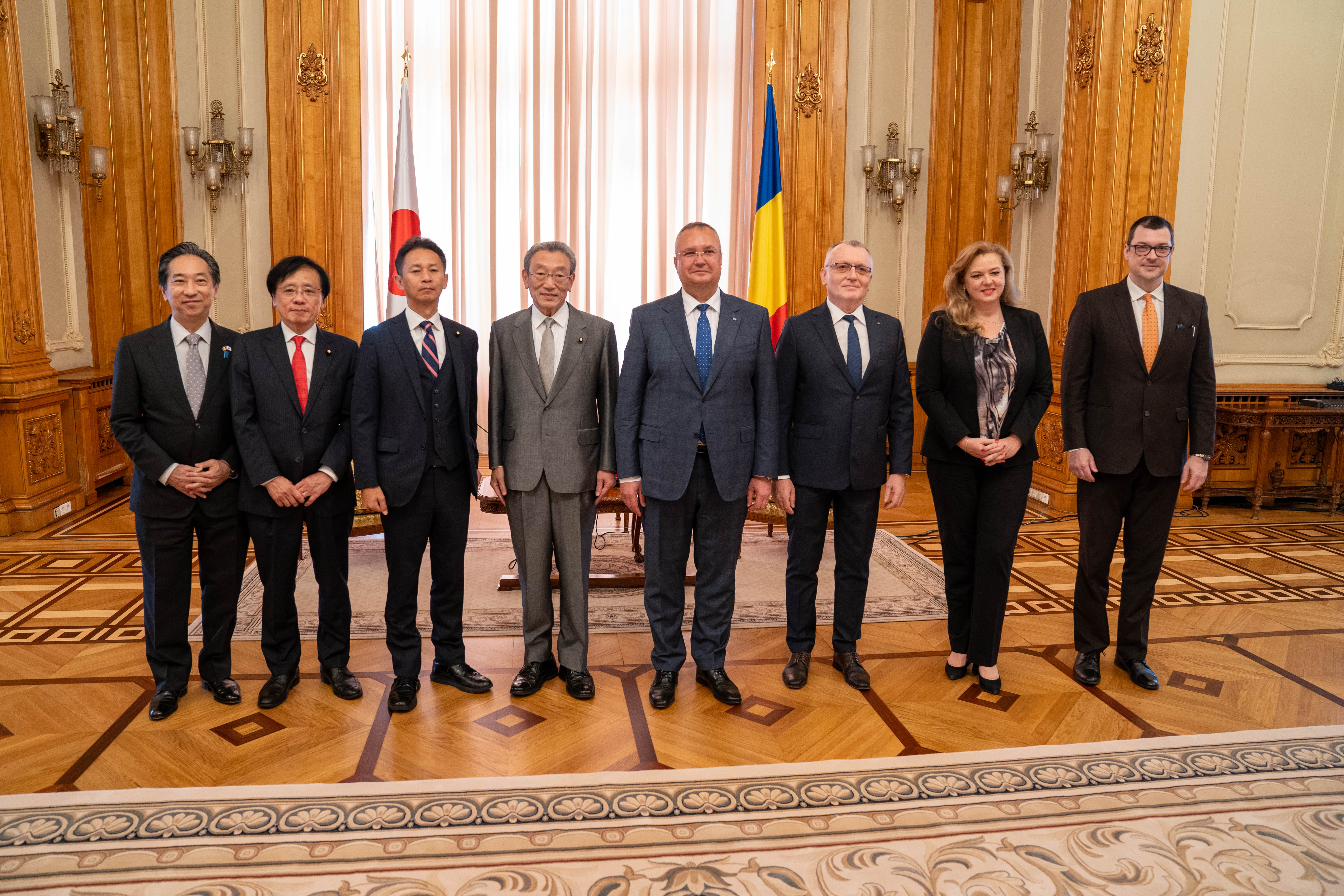 Întrevederea președintelui Senatului, Nicolae-Ionel Ciucă, cu E.S. domnul Hiroyuki Nagahama, vicepreședintele Camerei Consilierilor din cadrul Dietei Naționale a Japoniei